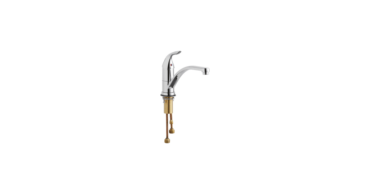 Chicago Faucets 430ABCP Commercial Grade Kitchen Faucet