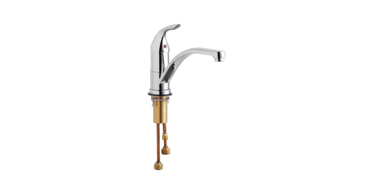Chicago Faucets 430MPABCP Commercial Grade Kitchen Faucet