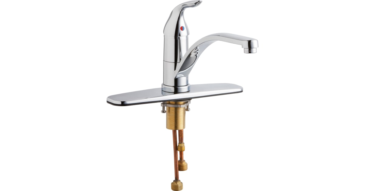 Chicago Faucets 431ABCP Commercial Grade Kitchen Faucet