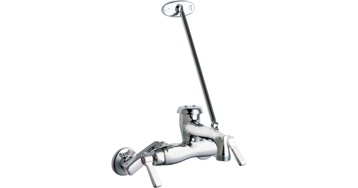 Chicago Faucets 445897SRCXKCP Wall Mounted Service Sink