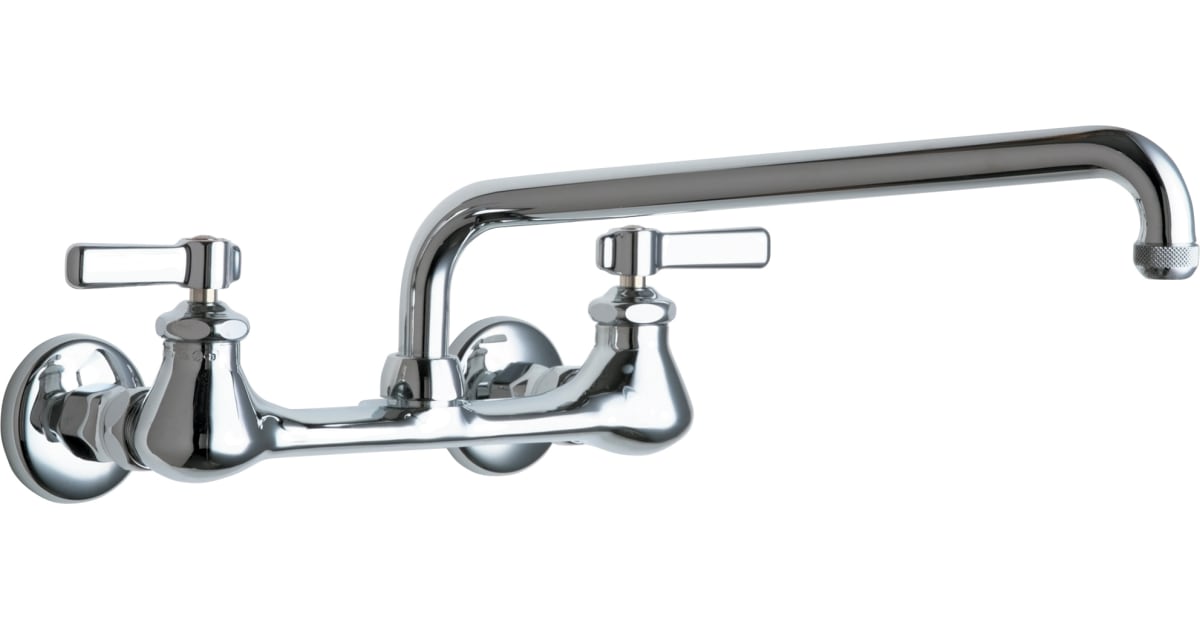 Chicago Faucets 540LDL12E1WXFABCP Wall Mounted