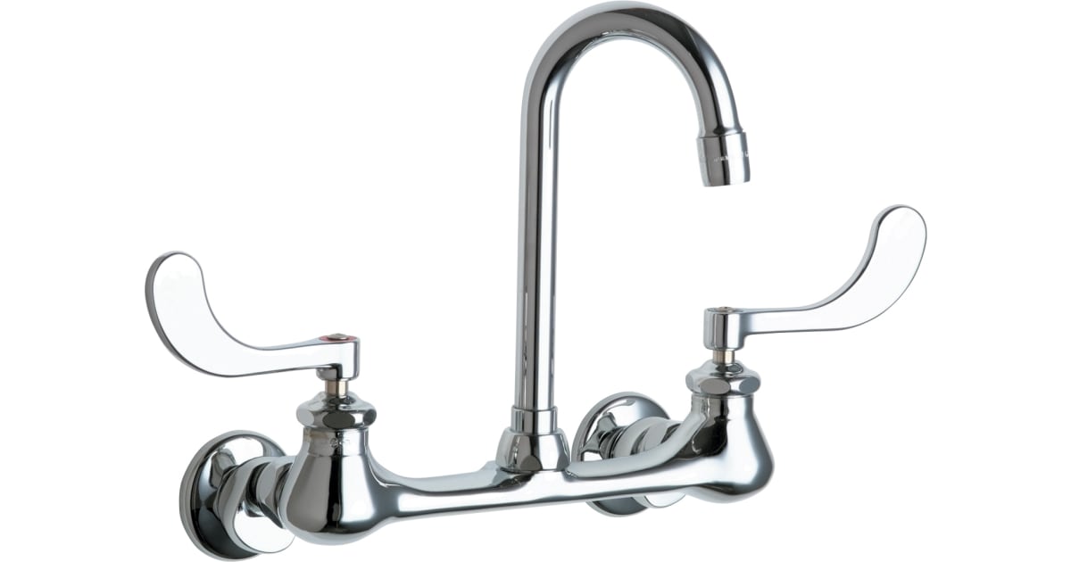 Chicago Faucets 631ABCP 2.2 GPM Double Handle
