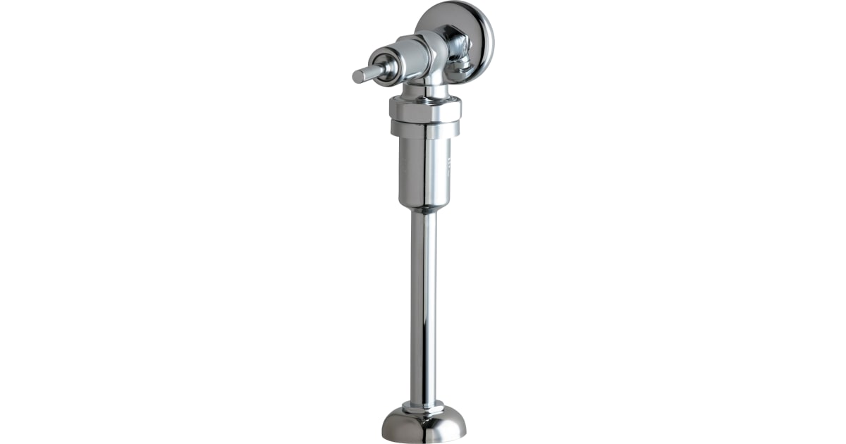 Chicago Faucets 732OHVBCP Angle Urinal Valve with Long