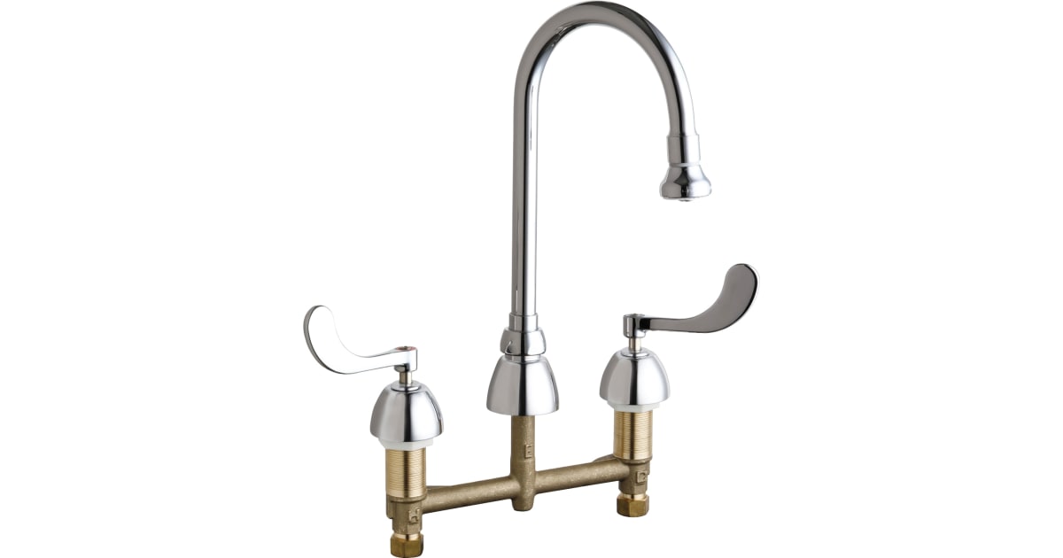 Chicago Faucets 786ABCP Commercial Grade High Arch