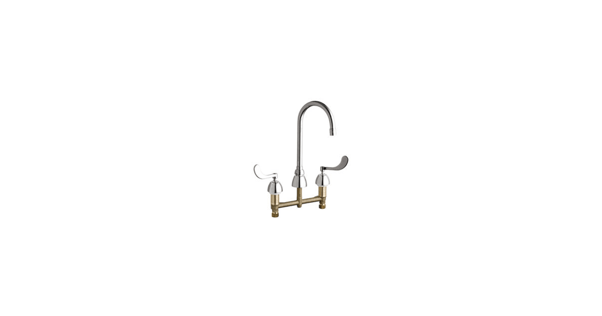 Chicago Faucets 786E35ABCP Commercial Grade High Arch
