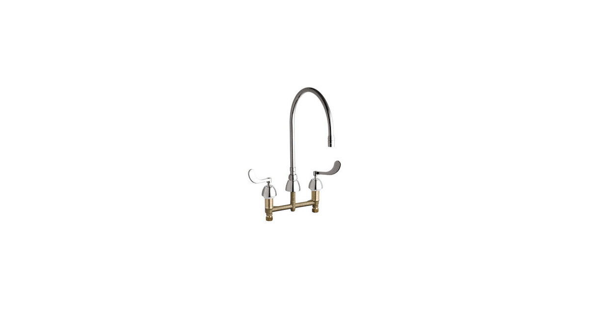 Chicago Faucets 786GN10AE3SWGABCP Commercial Grade High