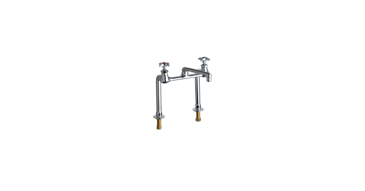 Chicago Faucets 941ABCP Deck Mounted Utility / Service