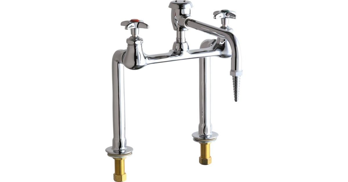 Chicago Faucets 941VBE7CP Bridge Style Lab