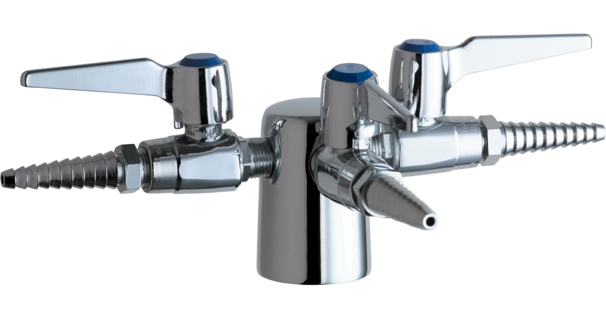 Chicago Faucets 983909AGVCP Turret with Three Ball