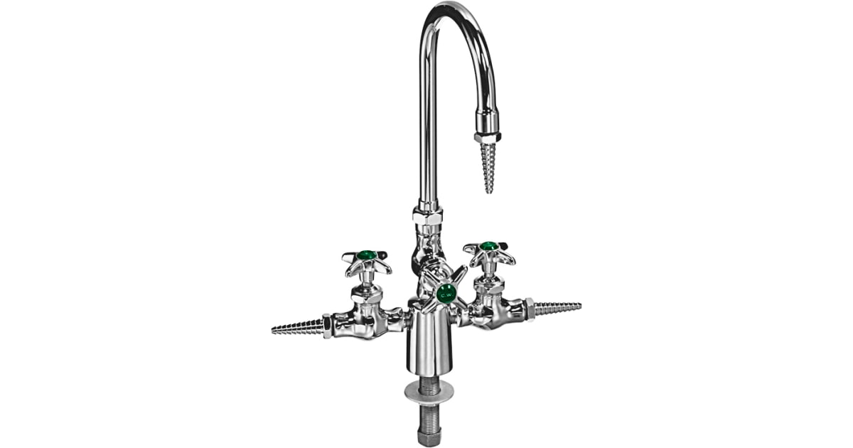 Chicago Faucets 997CP Deck Mounted Turret with