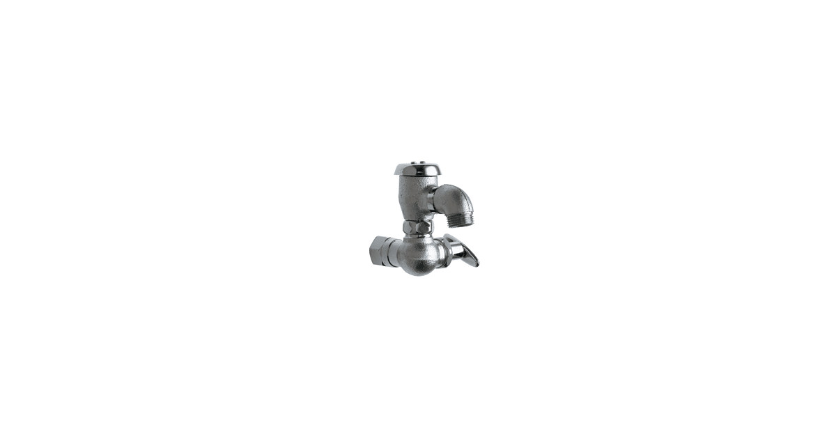 Chicago Faucets 998XKRCF Wall Mounted Hose Faucet with