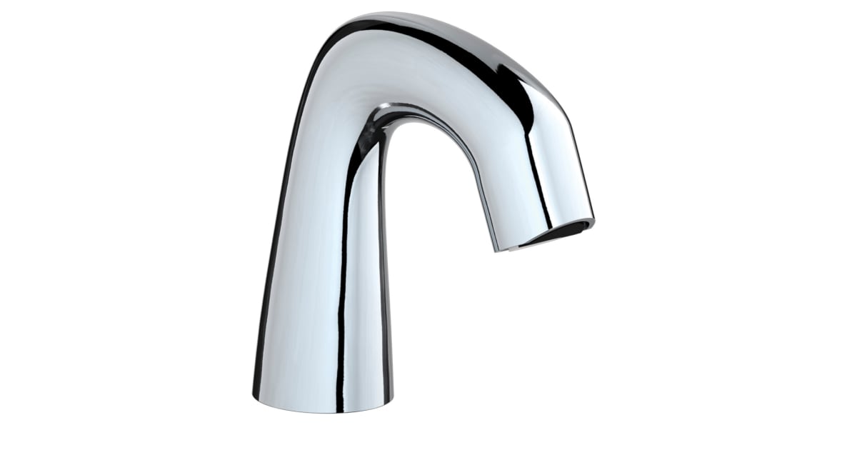 Chicago Faucets EQA11A11ABCP EQ Curved 0.5 GPM Single