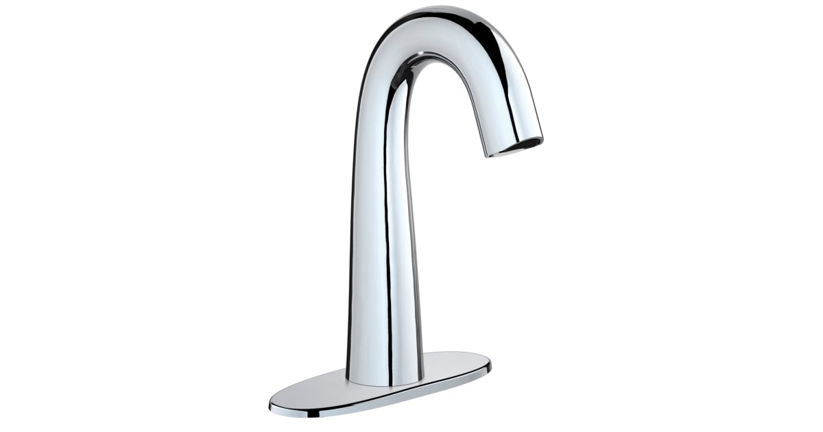 Chicago Faucets EQC12A31ABCP EQ High Arc 0.5 GPM