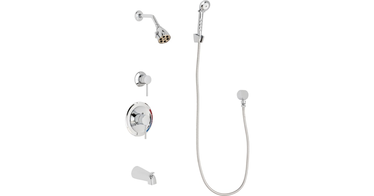 Chicago Faucets SHPB111110 Tub and Shower Trim Package