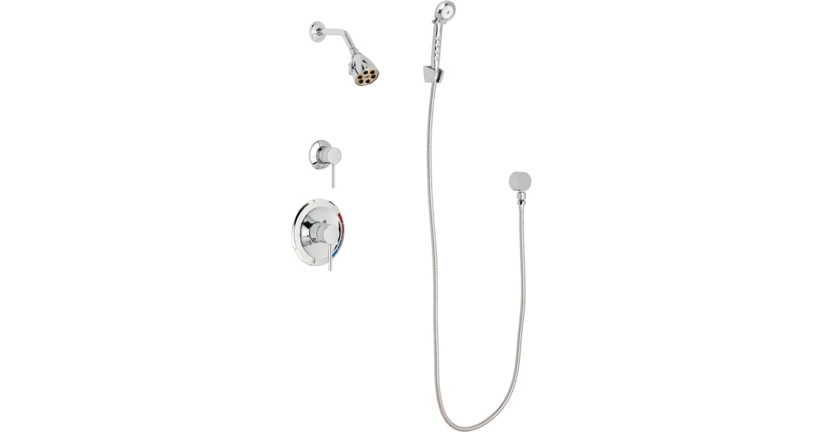 Chicago Faucets SHPB111040 2.5 GPM Shower Package with