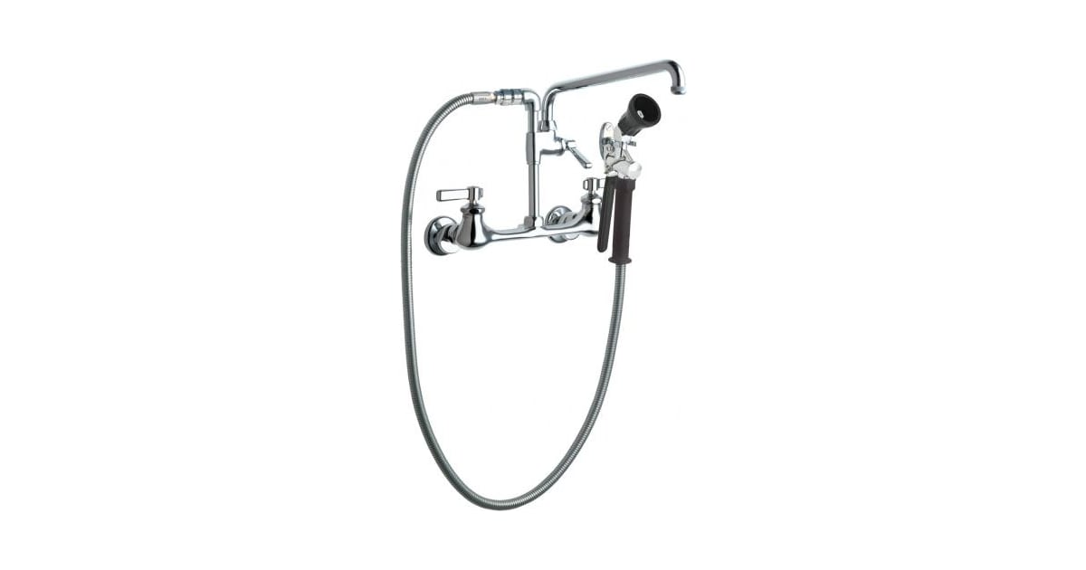 Chicago Faucets 509GVBL12XKCAB Pre Rinse Fitting with