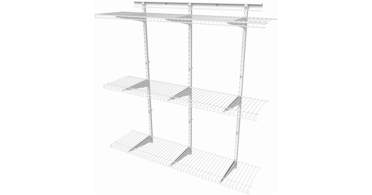 ClosetMaid 200500 ShelfTrack 49" H x 48" W Adjustable 3