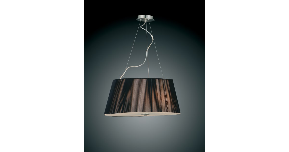 Condor Lighting M727-SNB Contemporary / Modern Large Pendant Light from ...