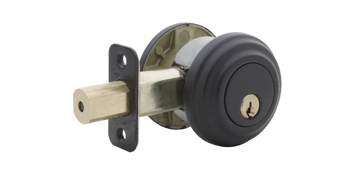 Copper Creek DB4420BC Double Cylinder Deadbolt from the P