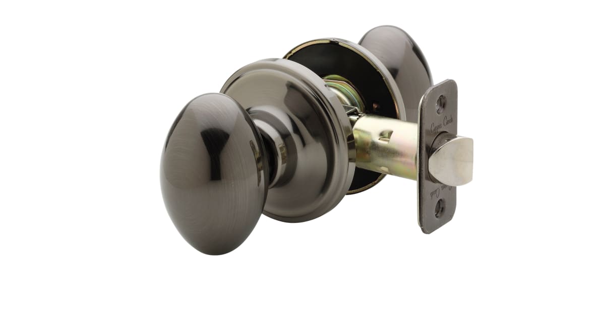 Copper Creek EK2020AN Colonial Passage Door Knob Set with