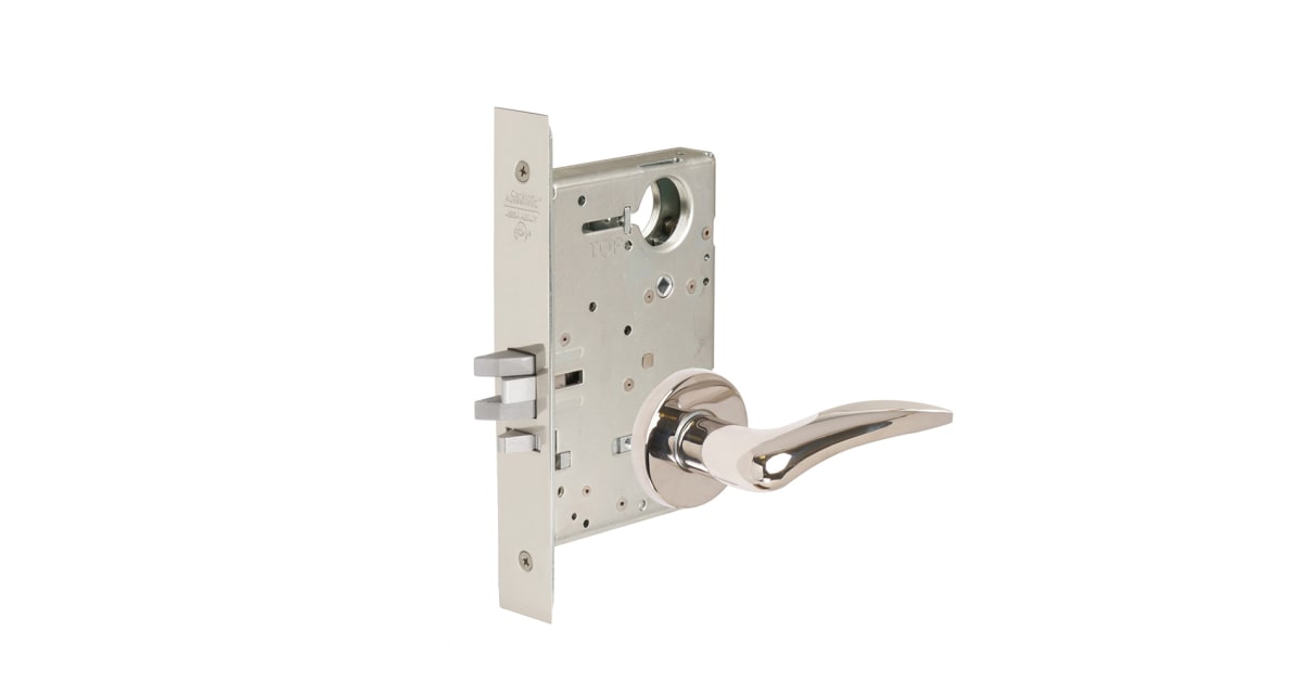 Corbin Russwin ML2051-LWM-LC Entrance Or Office Mortise Lock, Lustra Lever, M Escutcheon, Less Cylinder