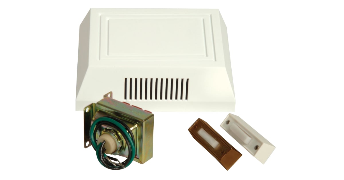 Craftmade C102L-BZ Builder ADA Compliant Door Chime Kit - Single Chime ...