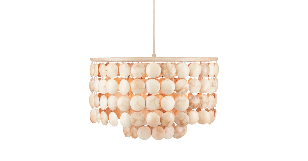 Currey and Company 9000-0849 Buko 6 Light 32" Wide Chandelier ...