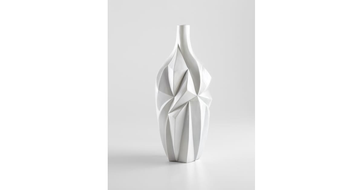 Large Cyan Design 05001 Glacier Vase Large Cyan Design 05001 Glacier Vase