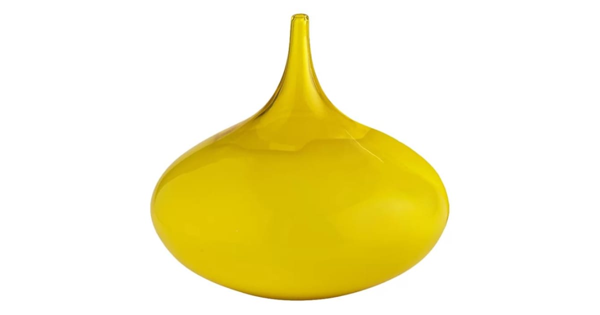 Cyan Design 04057 101/2 Inch Tall Glass Moonbeam Vase