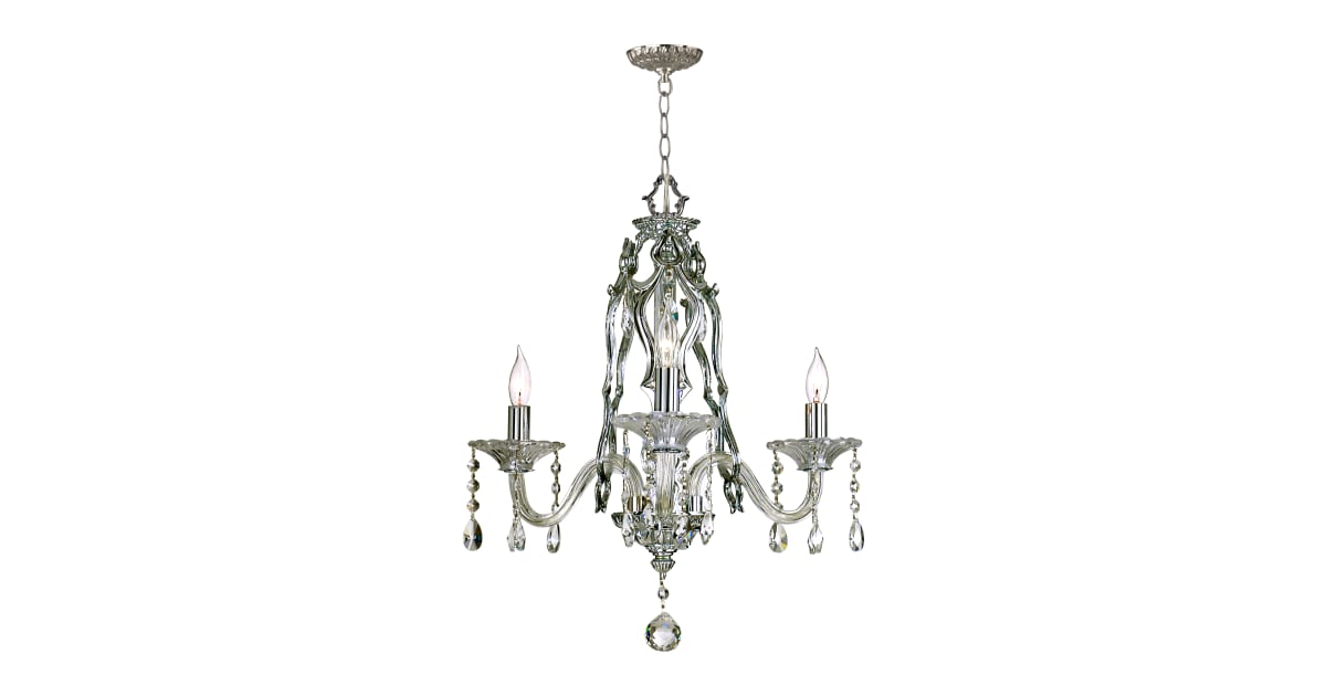 Dale Tiffany GH90126 3 Light Careton Chandelier