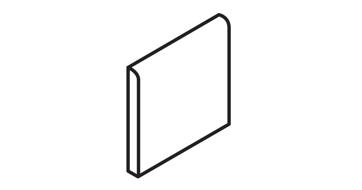 Daltile 0Q48Q16651A Quarry Tile 6" x 6" Bullnose Tile