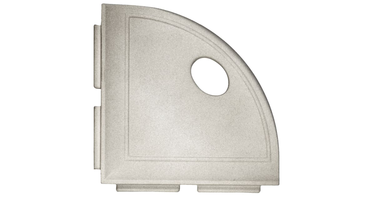 Daltile CN13BA6701P 51/4" Wide Corner Shelf from the Bath