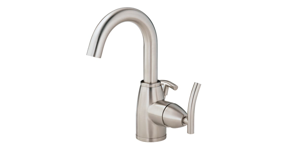Danze D223154BN Single Handle Lavatory Faucet with Ceramic Disc Valve ...