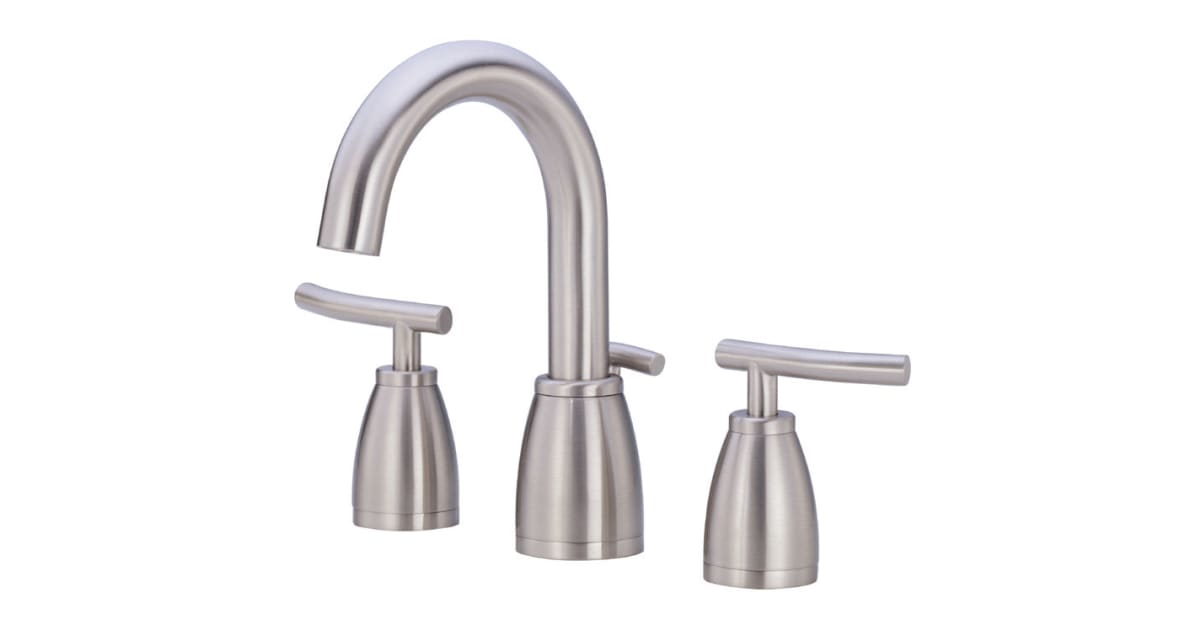 Danze D303454BN-AC0ED011157 Double Handle Widespread Bathroom Faucet ...