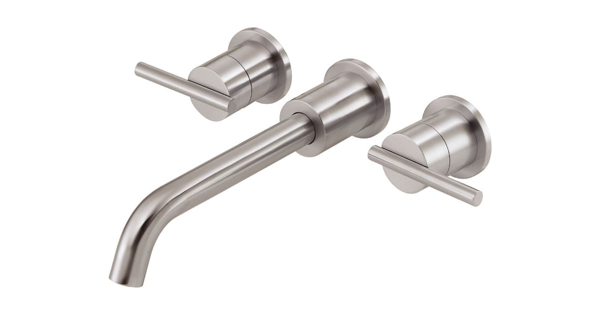 Danze D316558BN Wall Mounted Bathroom Faucet From the Parma Collection ...
