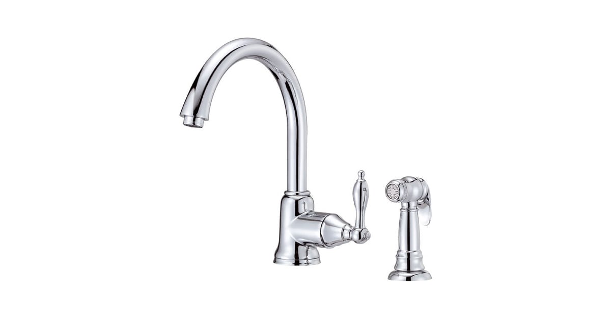 Danze D401540 Kitchen Faucet Includes Metal Side Spray