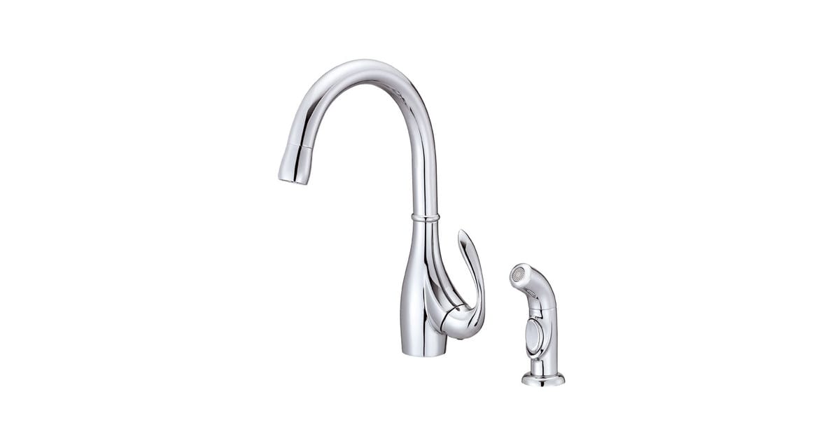 Danze D401546 Kitchen Faucet Includes Side Spray From
