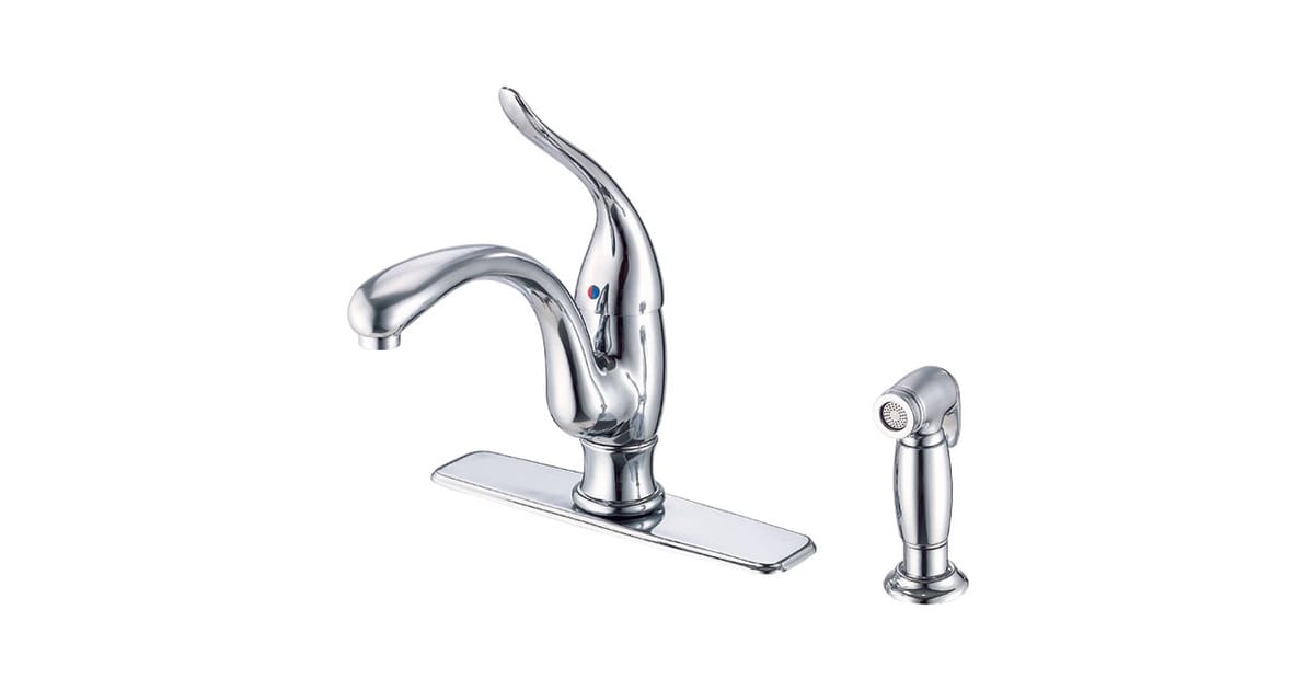 Danze D405521 Kitchen Faucet Includes Side Spray From