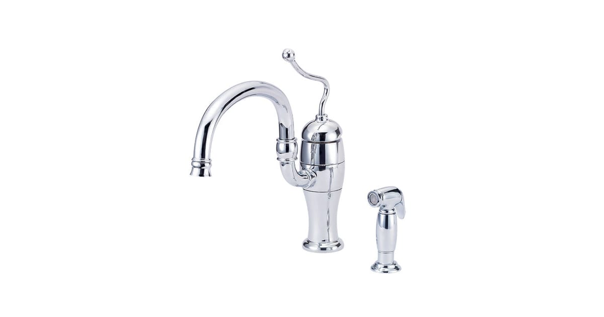 Danze D407521 Kitchen Faucet Includes Side Spray From