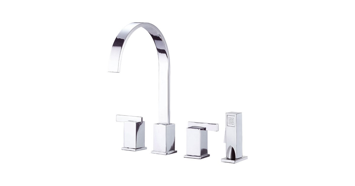 Danze D422044 Kitchen Faucet Includes Metal Side Spray