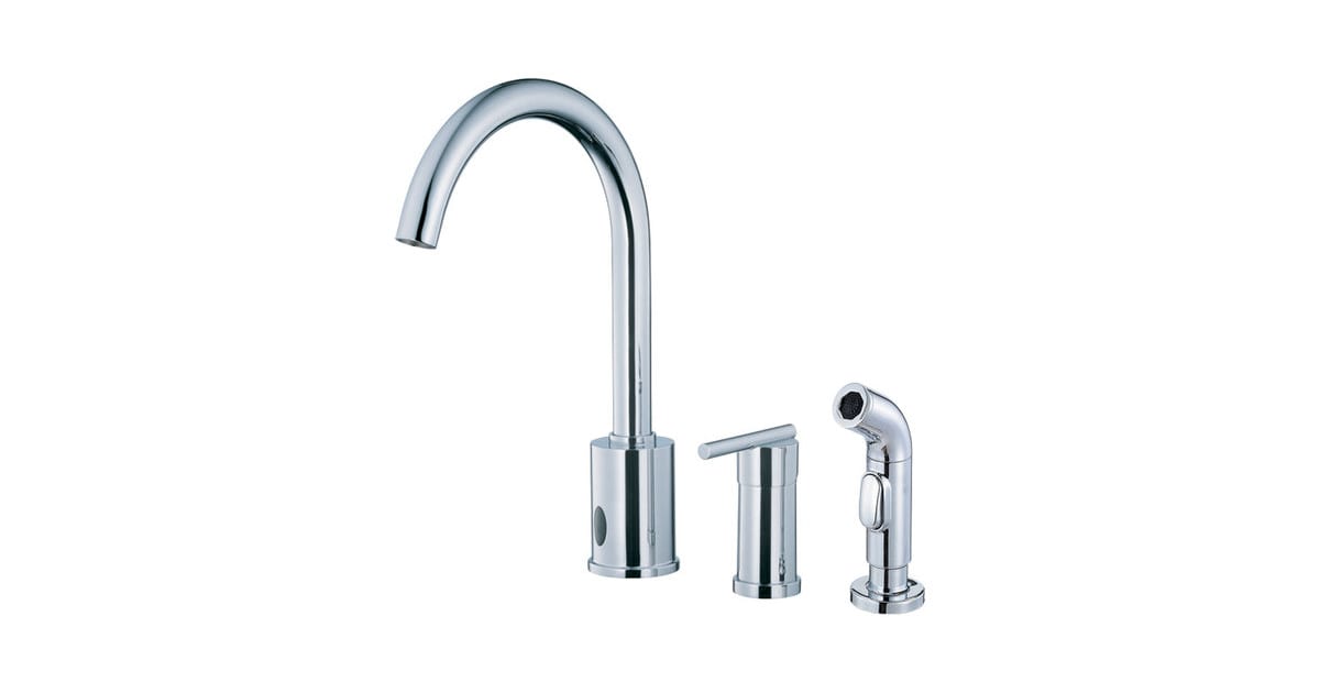 Danze D423058 Kitchen Faucet Includes Metal Side Spray
