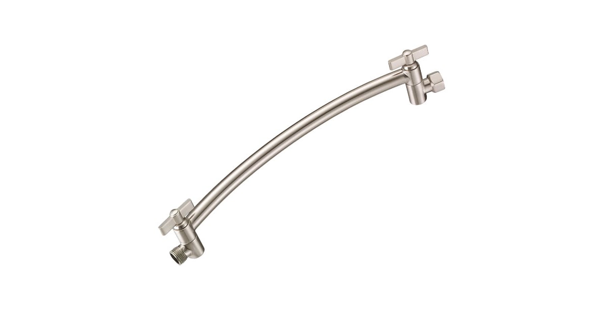 Danze D481170BN 13" Adjustable Curved Shower Arm