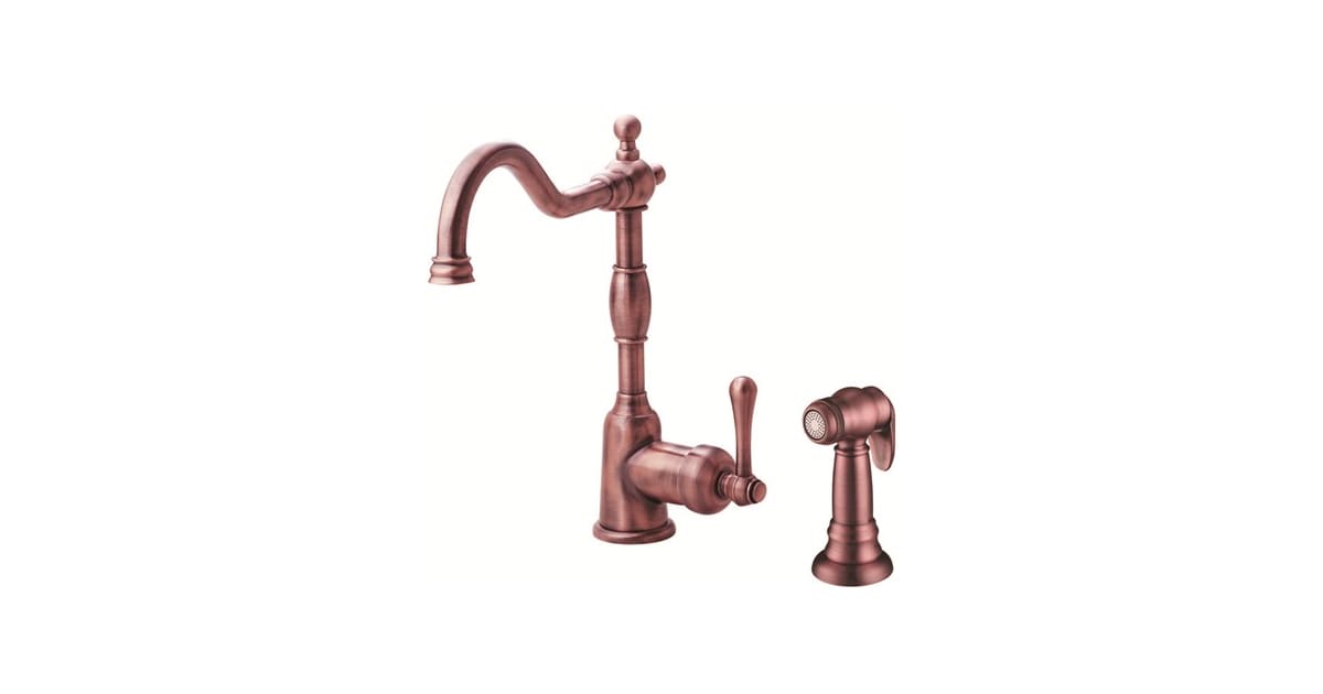 Danze D401557AC Kitchen Faucet Includes Metal Side Spray