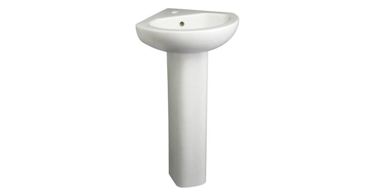 danze dc066051 cobalt 18 pedestal bathroom sink