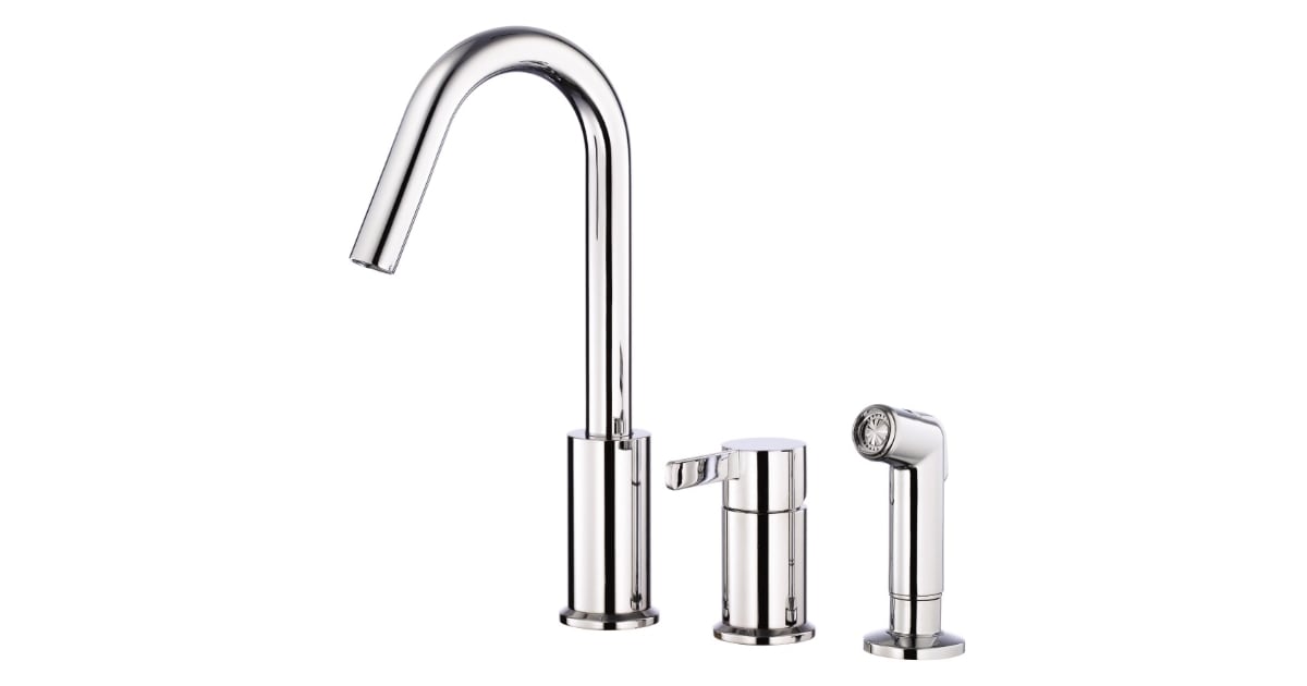 Danze D409030 Kitchen Faucet Includes Side Spray From