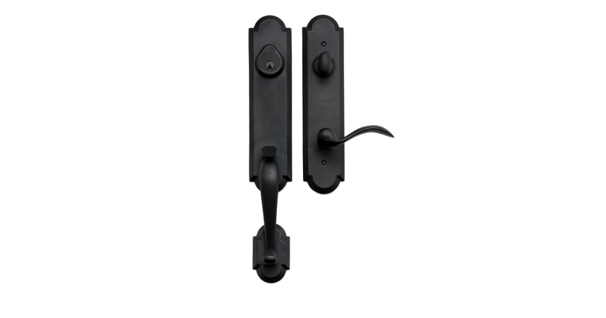 Delaney 660809 Castille Single Cylinder Door Handle Set from the ...