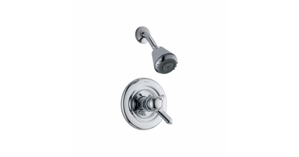 Delta 1724LHP Single Handle Pressure Balanced Shower Only
