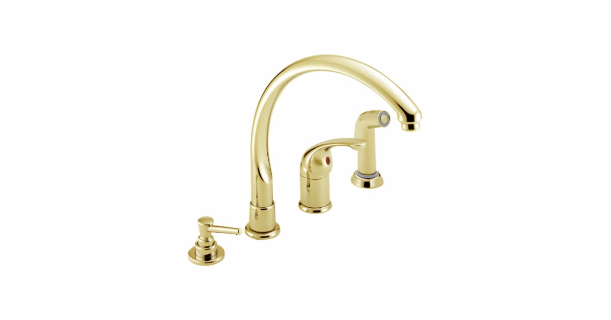 Delta Faucet Kitchen Single Handle from the Waterfall