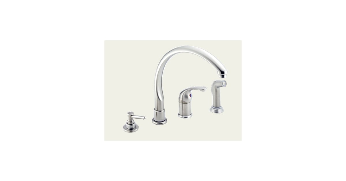 Delta Faucet Kitchen Single Handle from the Waterfall