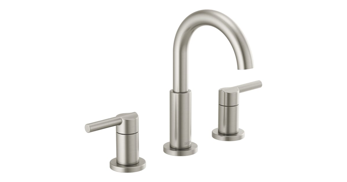 Delta 35749LF-SS Nicoli 1.2 GPM Widespread Bathroom Faucet
